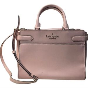Kate Spade Staci Medium Satchel Chalk Pink